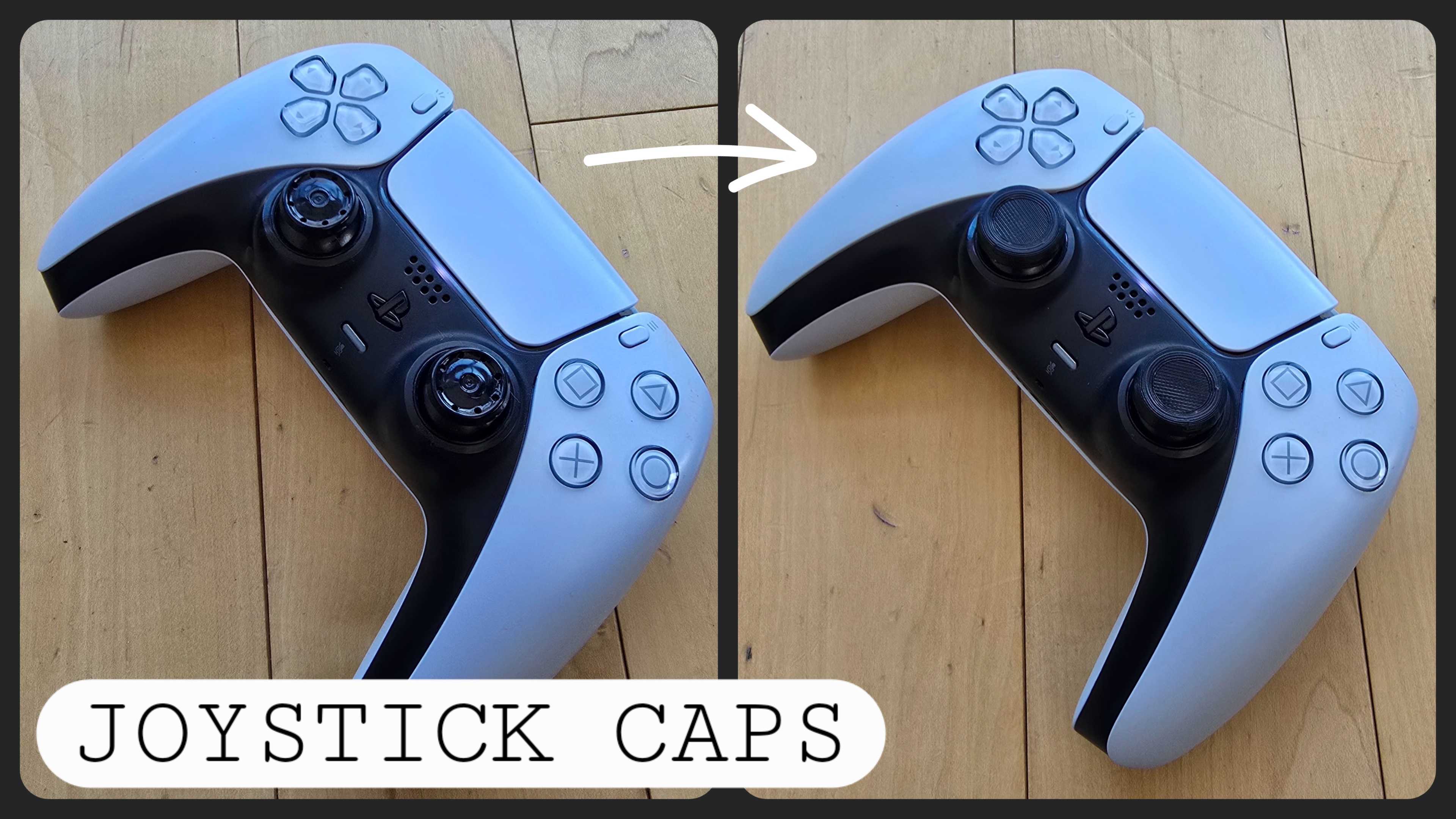 PS5/PS4 joysticks replacement covers/caps