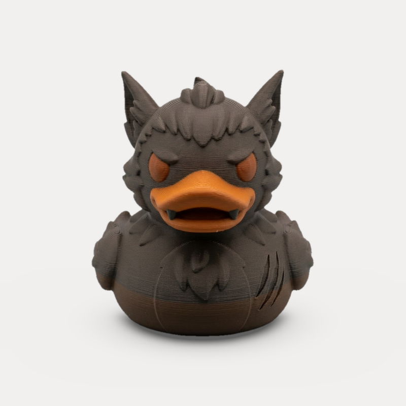 Lycan Rubber Duck - Horror Figurine by DuckHeroes | Download free STL ...