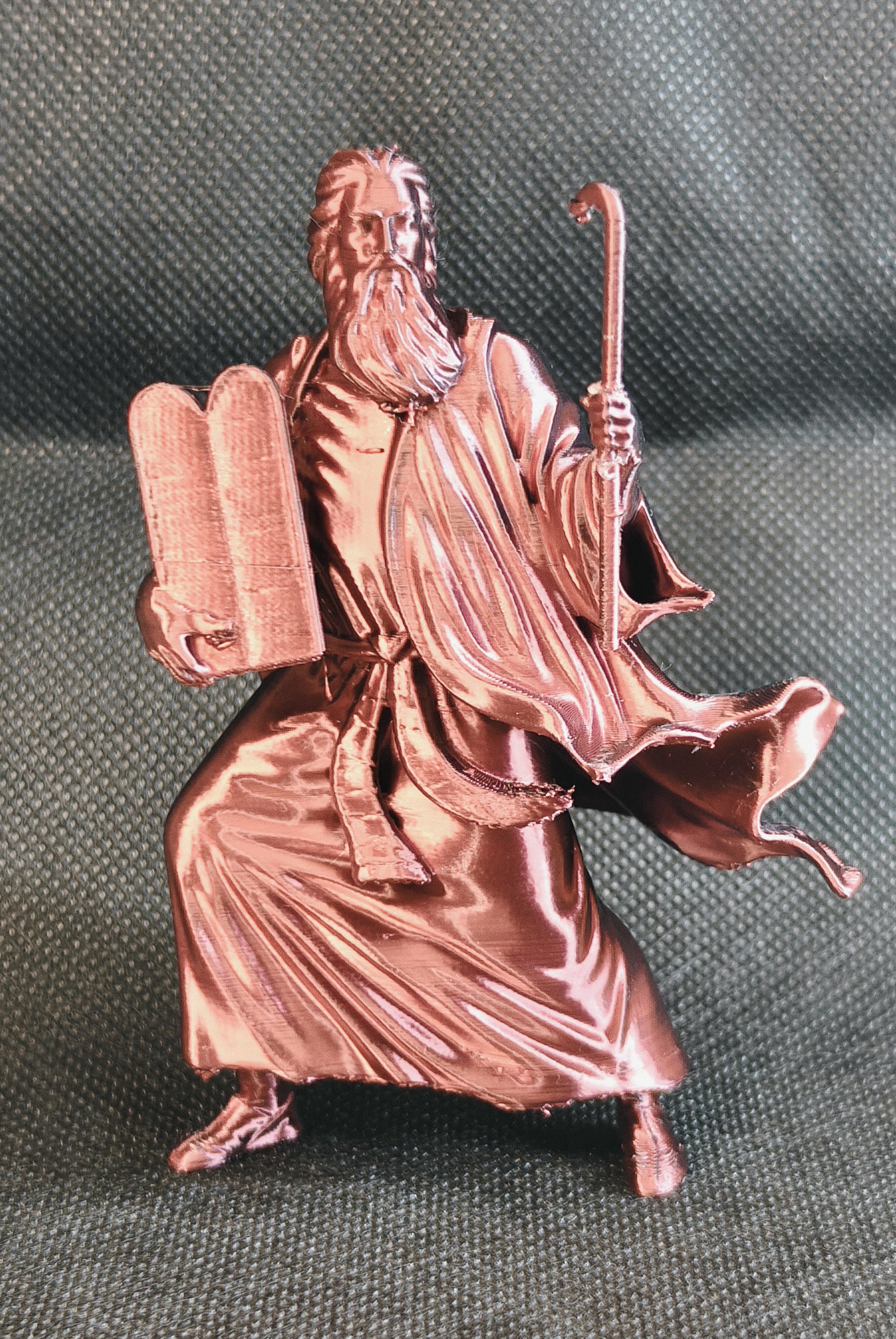 Moses the Lawgiver, Moses miniature, Easter Gift Idea