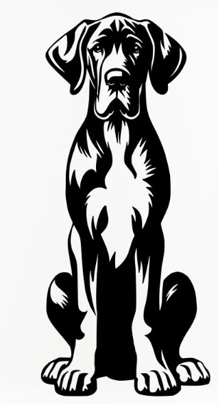Great Dane Wall Art