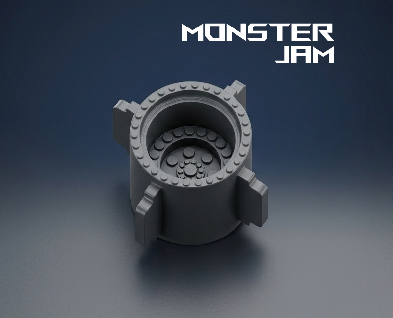 Monster Jam Wheel 1:64 - Spare Part