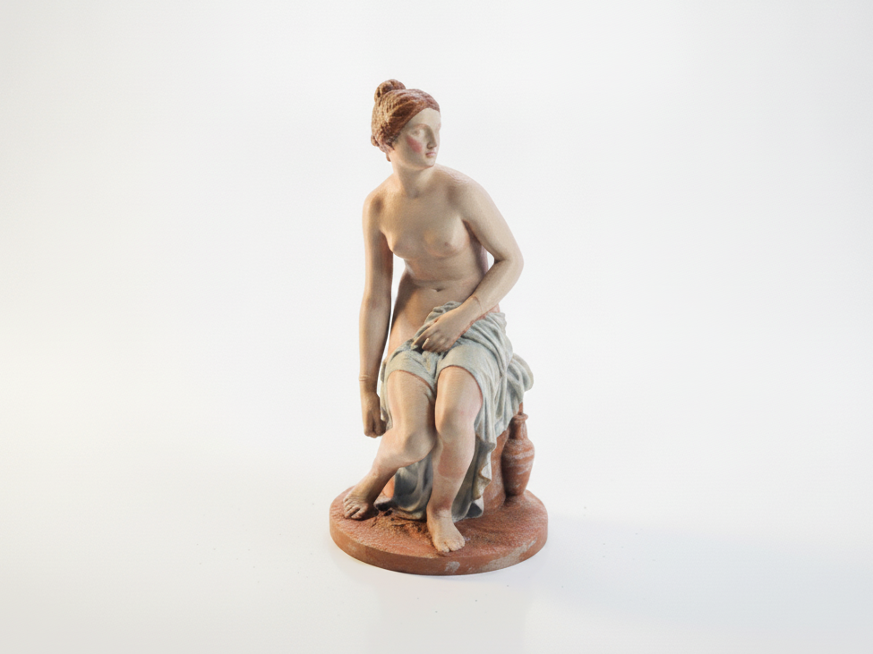 Nymph Classical Sculpture Statue 3D Printable