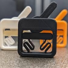 Clicking fidget toy print in place