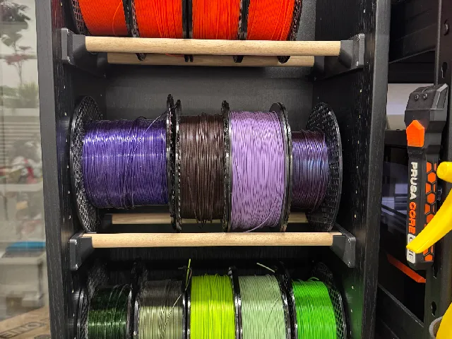 ikea billy spool holder