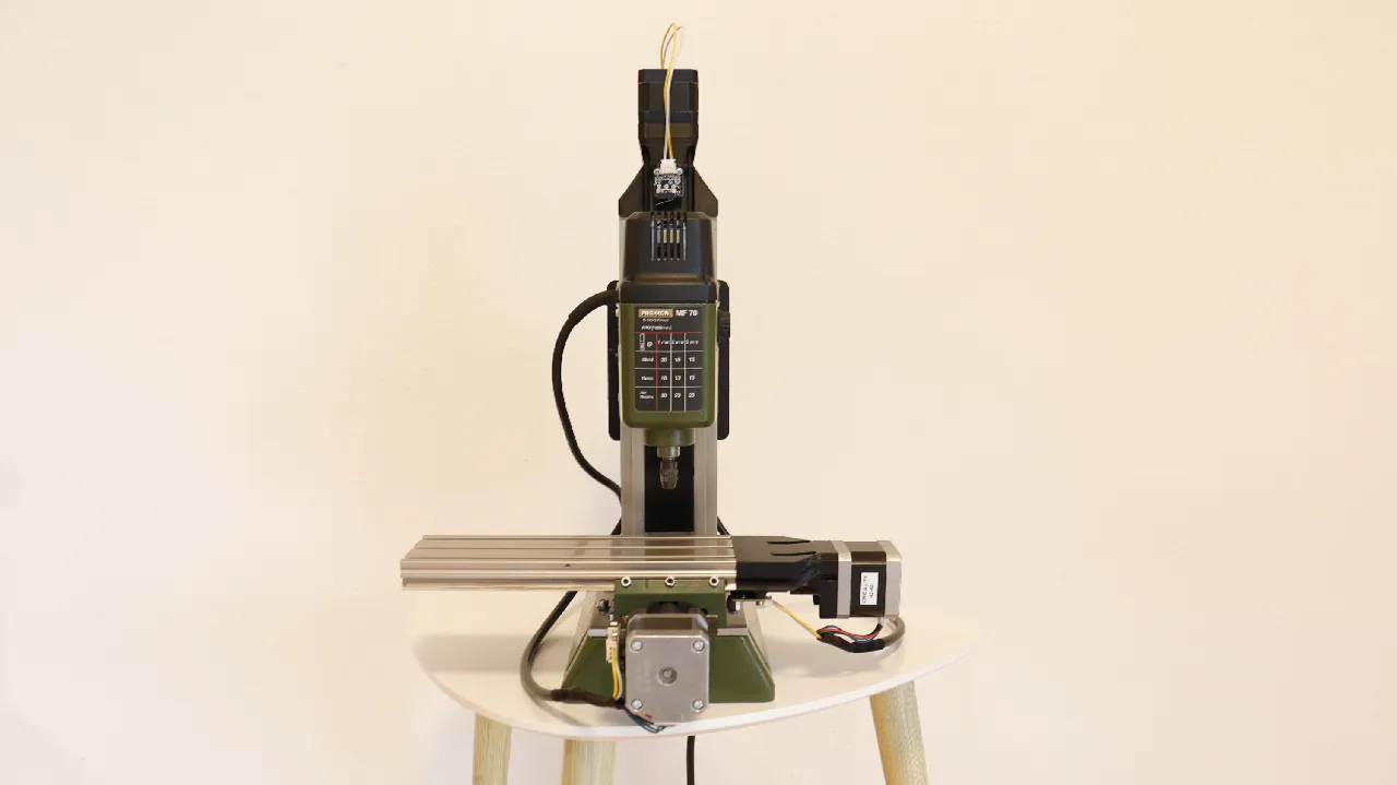 まるみDIY Proxxon MF70 DIY CNC conversion by PlastikSchmied | Download free