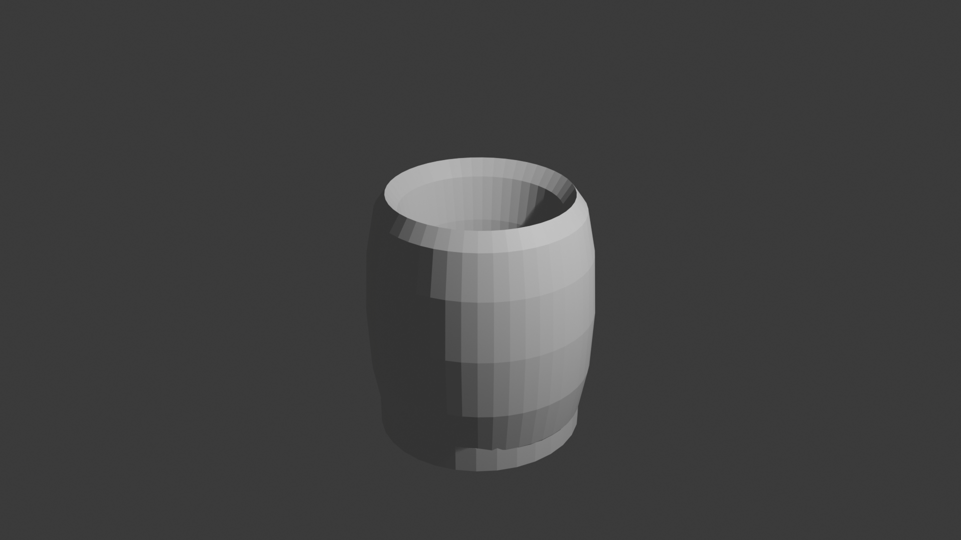 A cup.