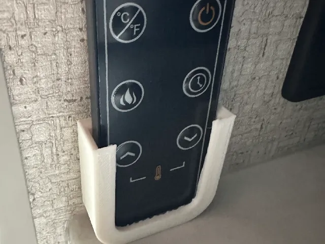 RV Fireplace Remote holder