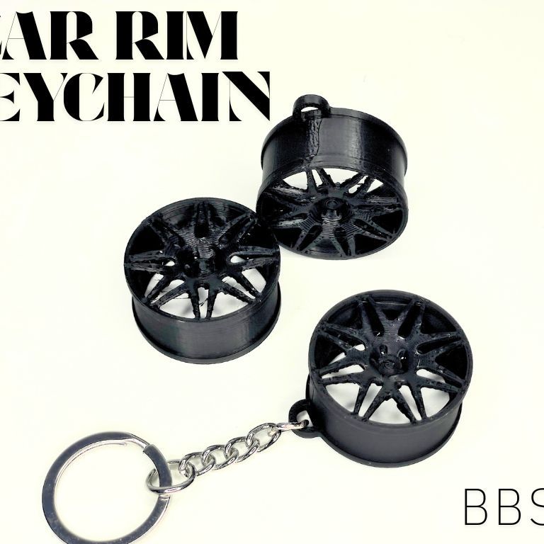 ひ*き様 う*い様 BBS RS Rim Keychain シルバー Supreme x BBS RS Rim