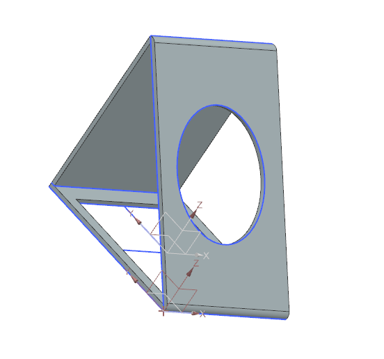 Halter für  85mm Instrumente