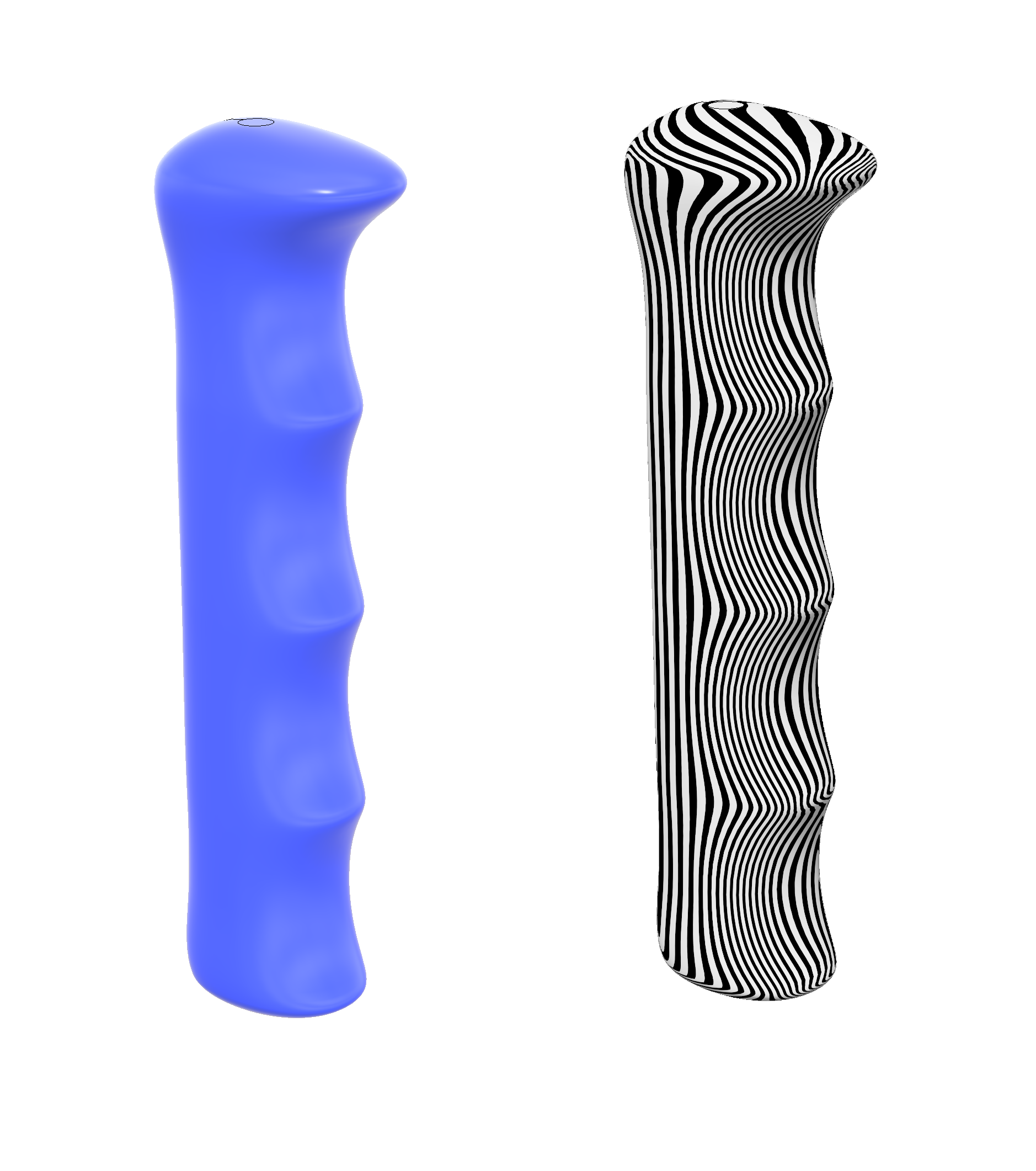 Parametric Pole Handle in Fusion
