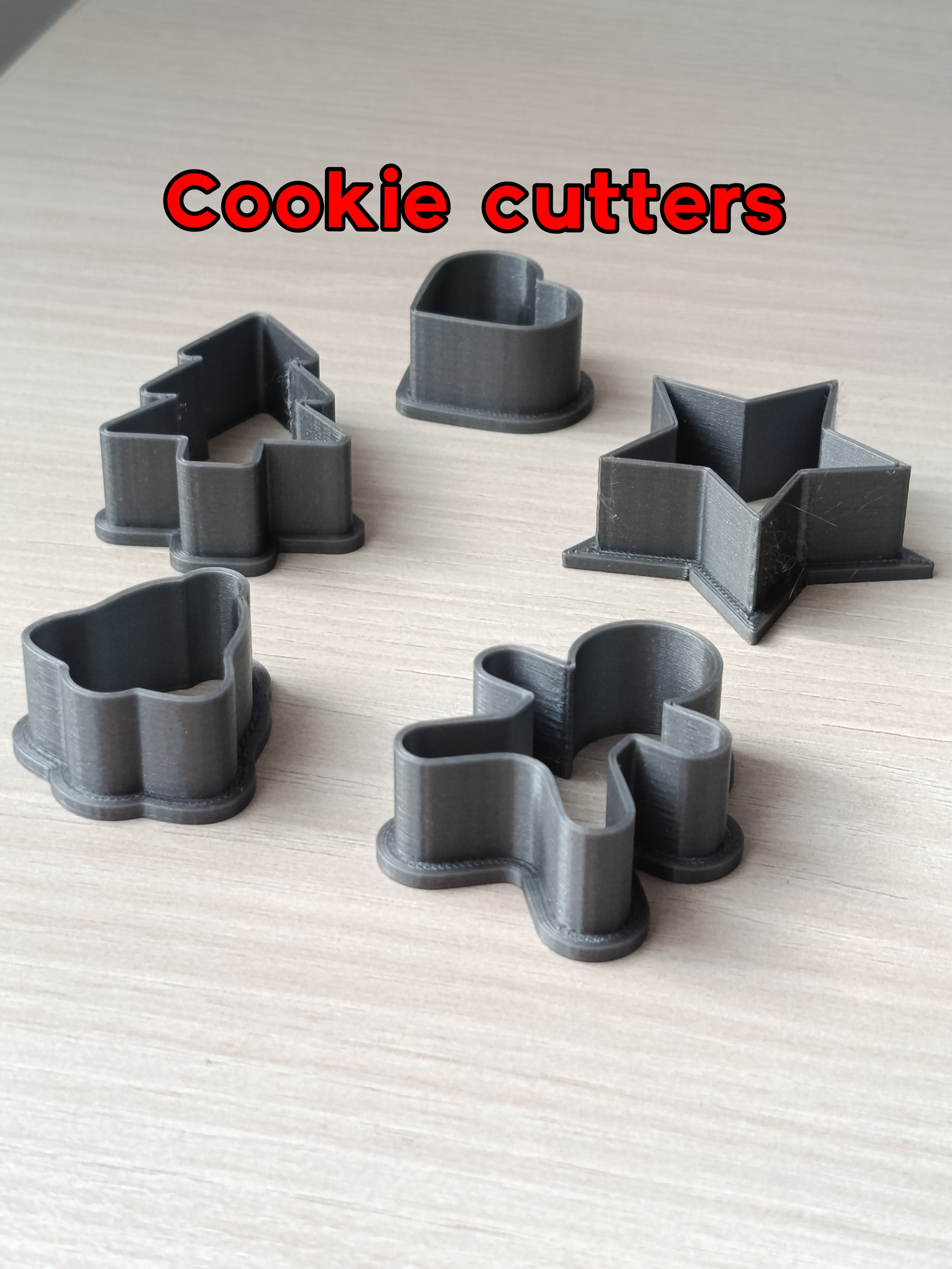 Christmas cookie cutters