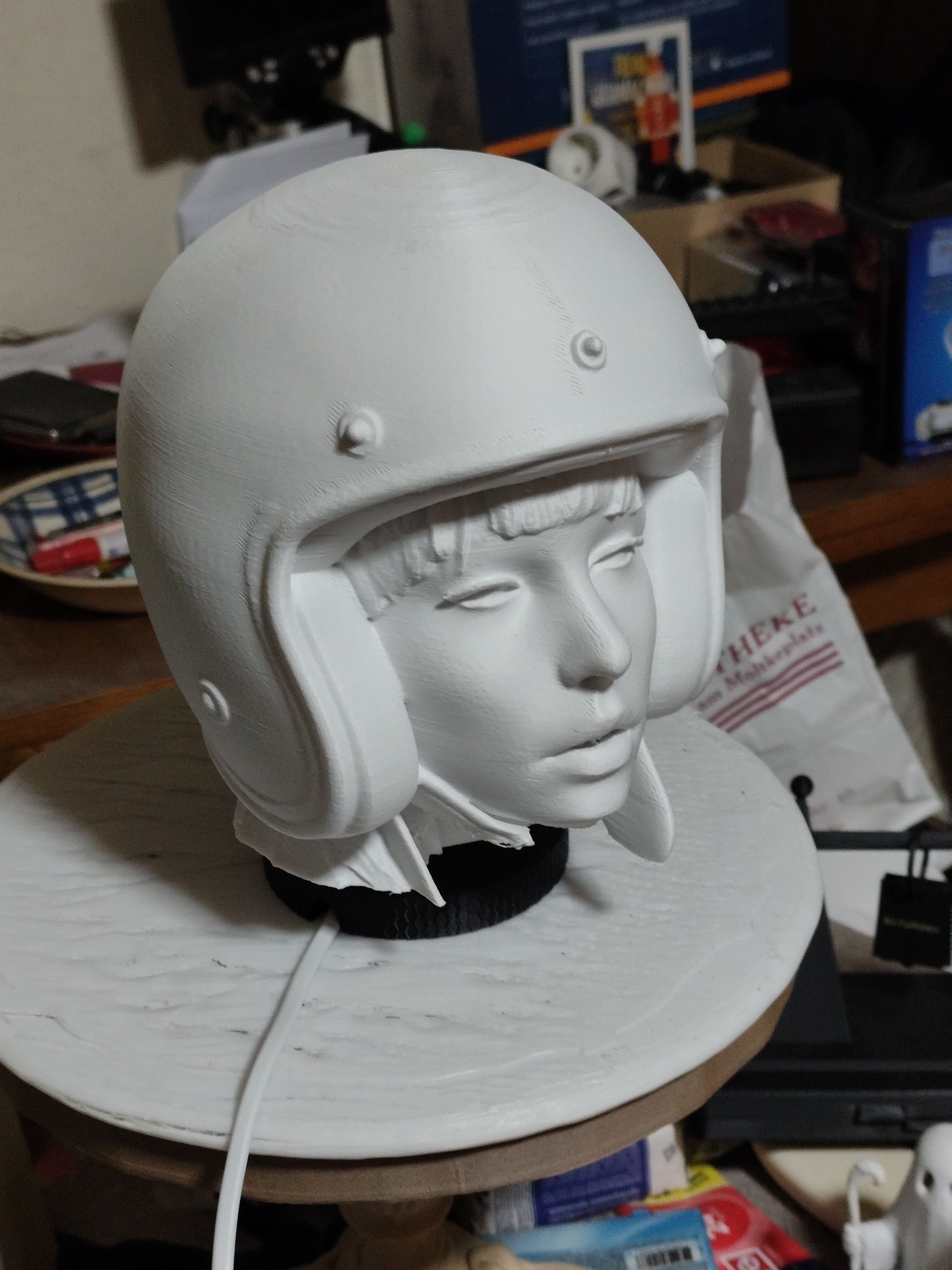 Biker chick bedside lamp — thumbnail 7