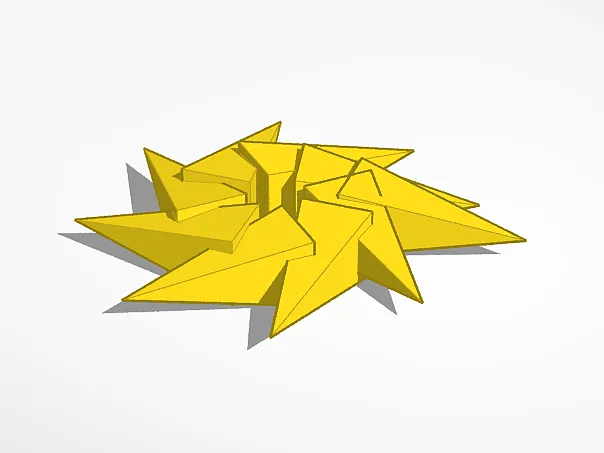 Star Christmas ornament