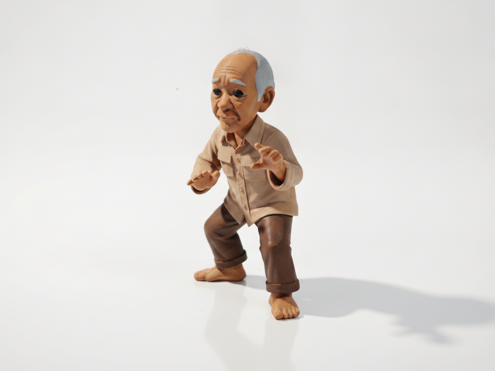 Mr Miyagi Figurine Movies & TV Collectible 3D Printable
