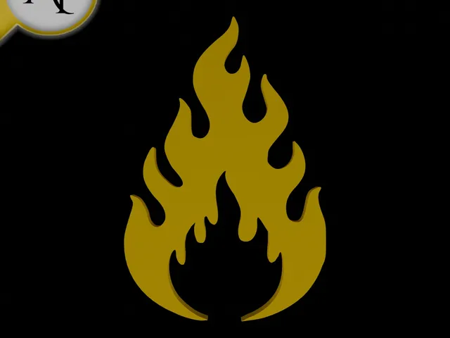 Simple Flame Symbol - 2D Art