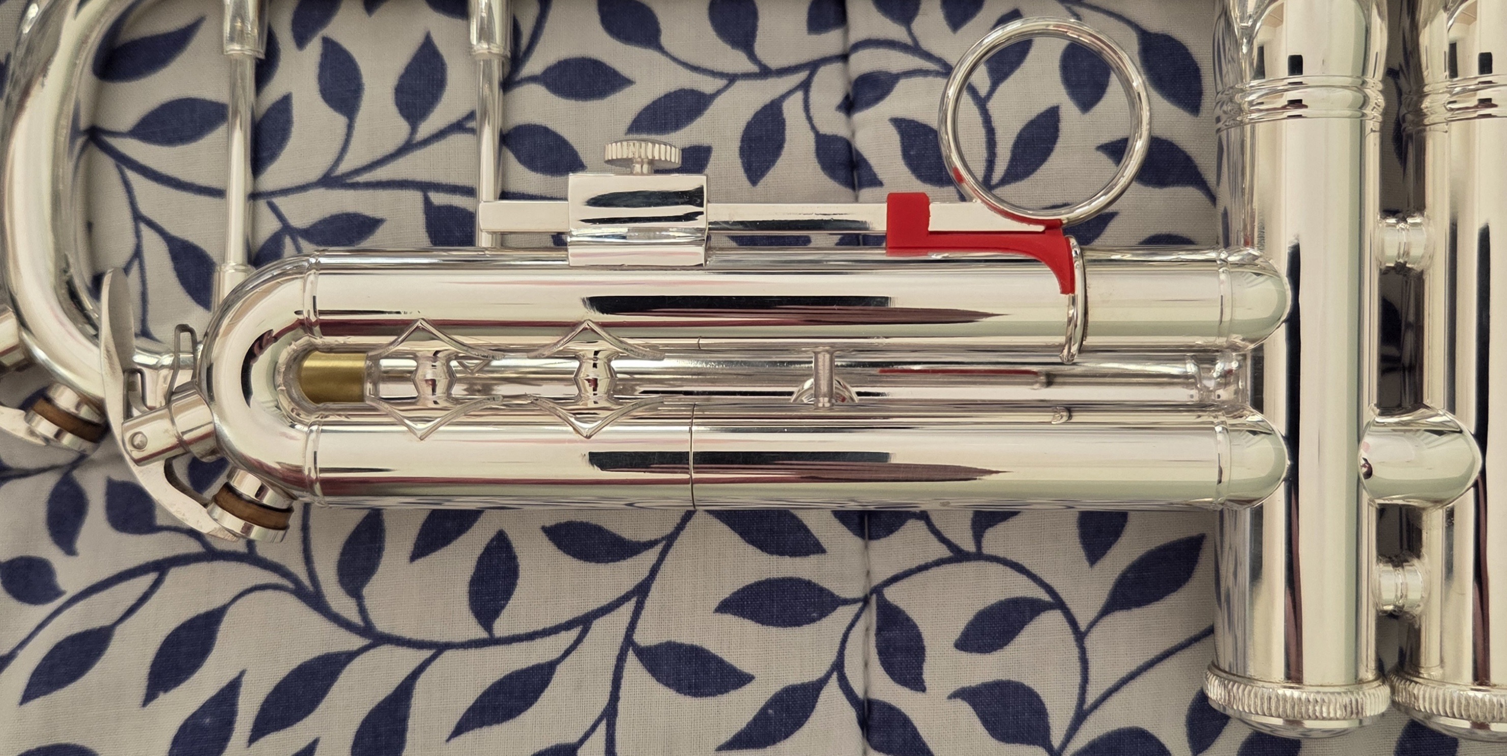 Trumpet 3rd Valve Finger Slide Lock