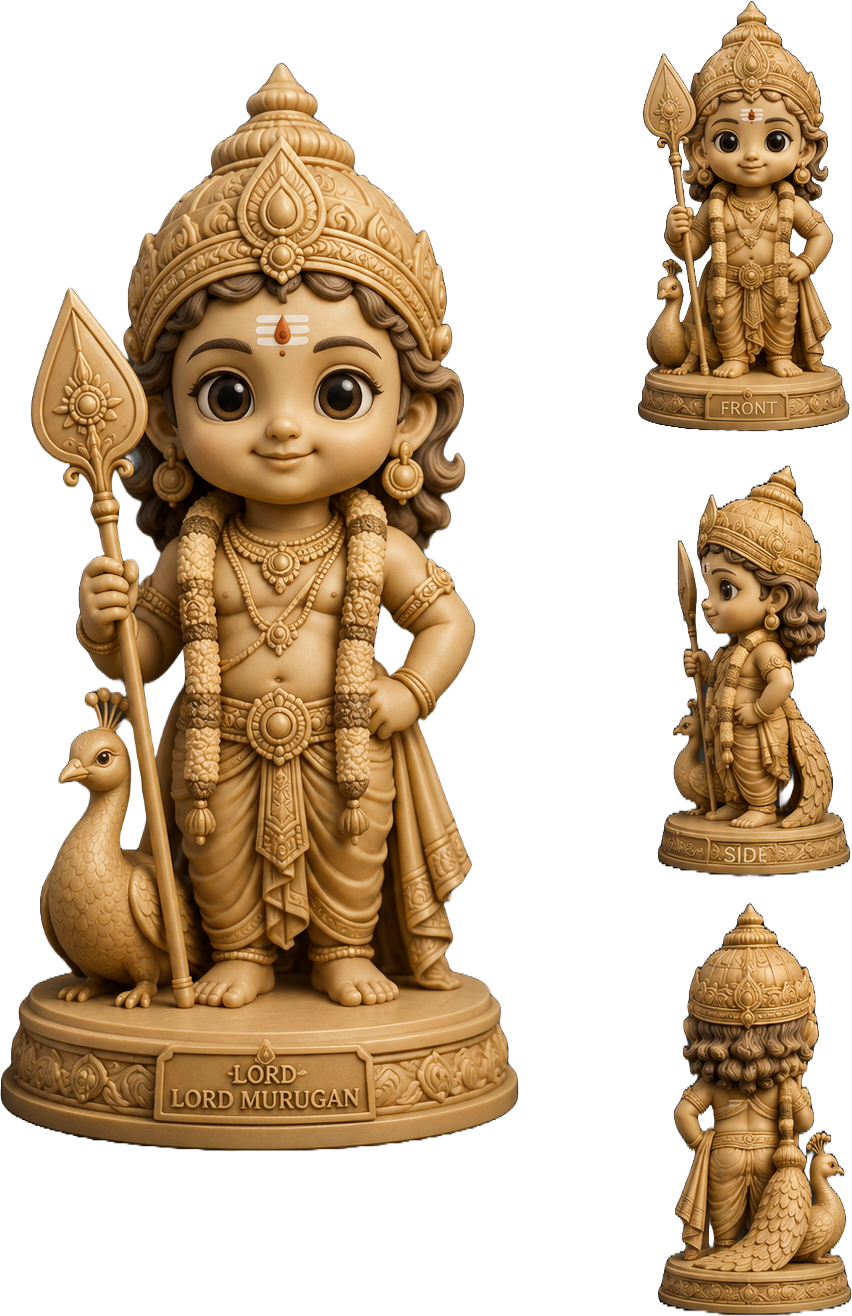 Lord Murugan miniature