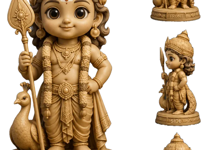 Lord Murugan miniature