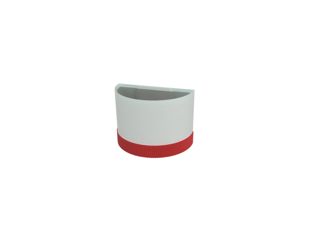 Miniatura 4 do modelo 3D Wall mounted vase