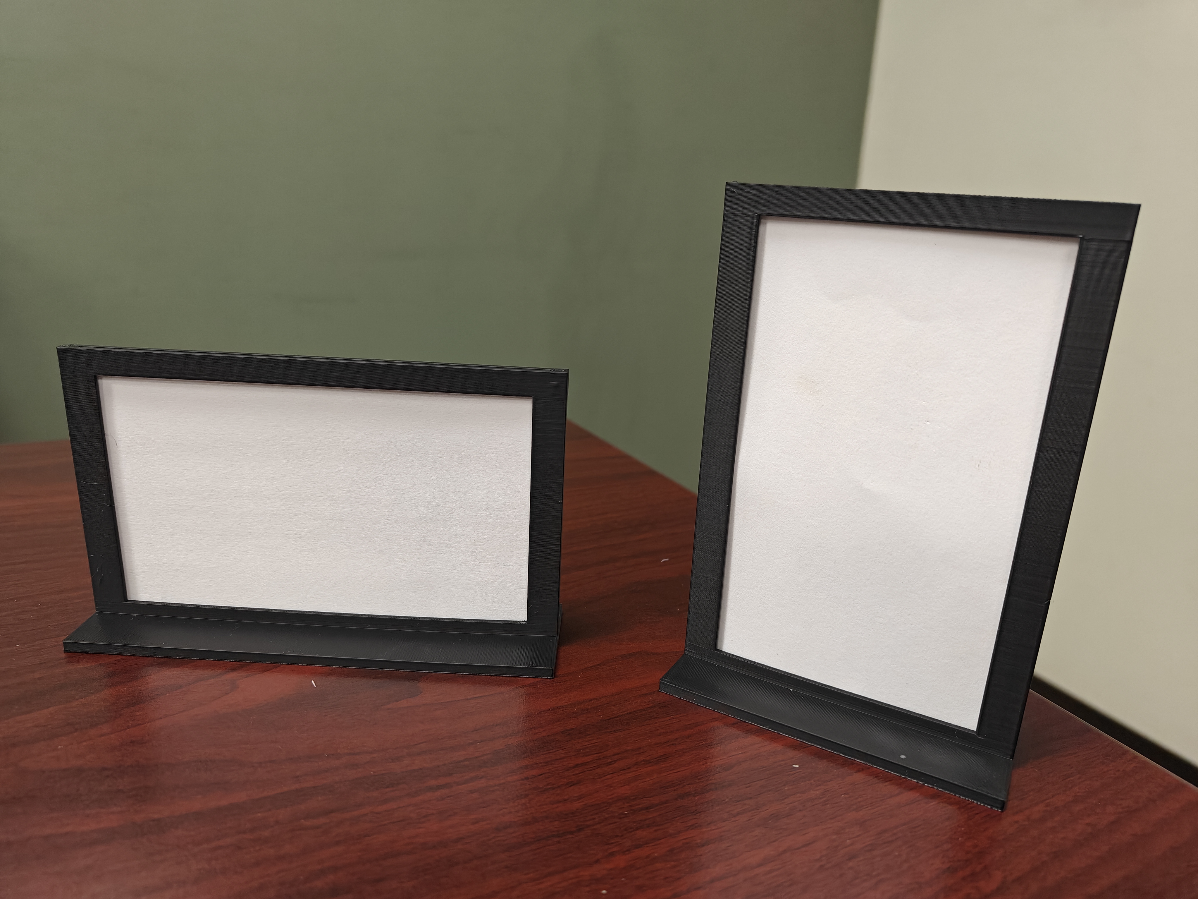 3" x 5" Frames for Index Card Signs or Small Photos