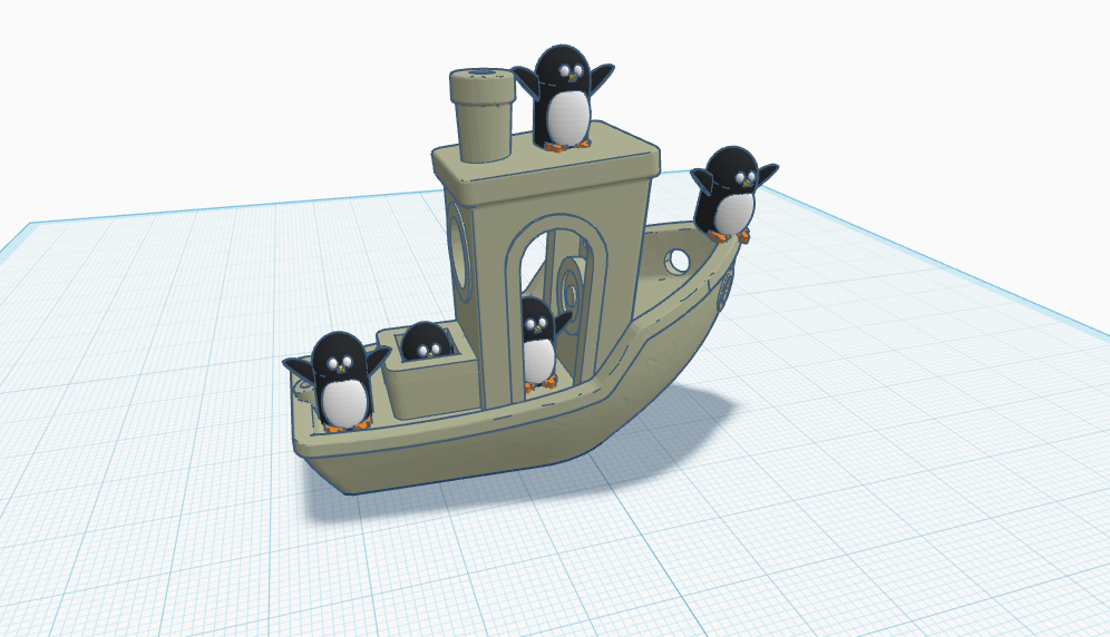 Penguin Benchy