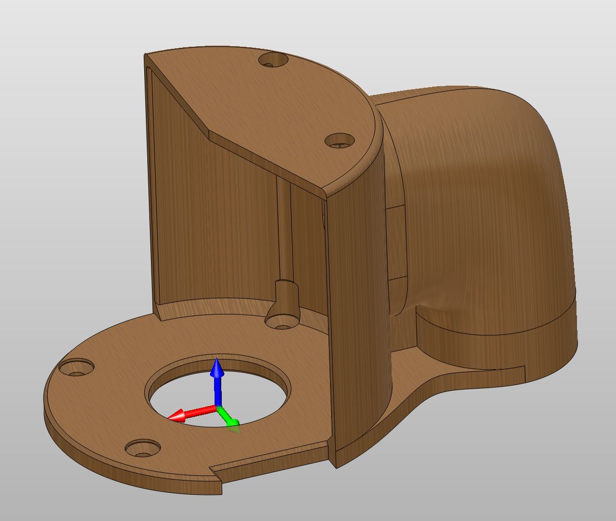 Makita router attachment (RT0701C series) for bottom dust extraction.