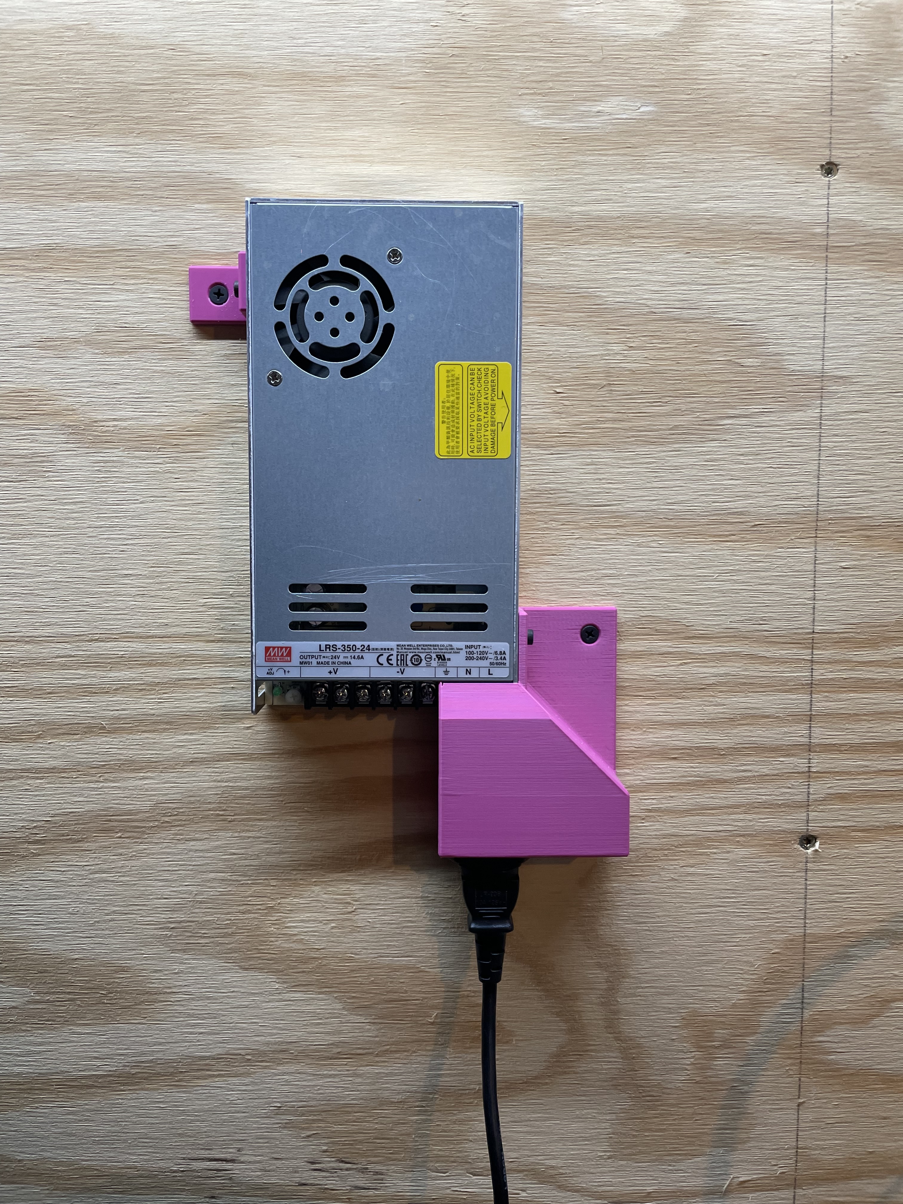 Mean Well LRS-350-24 Wall Mount