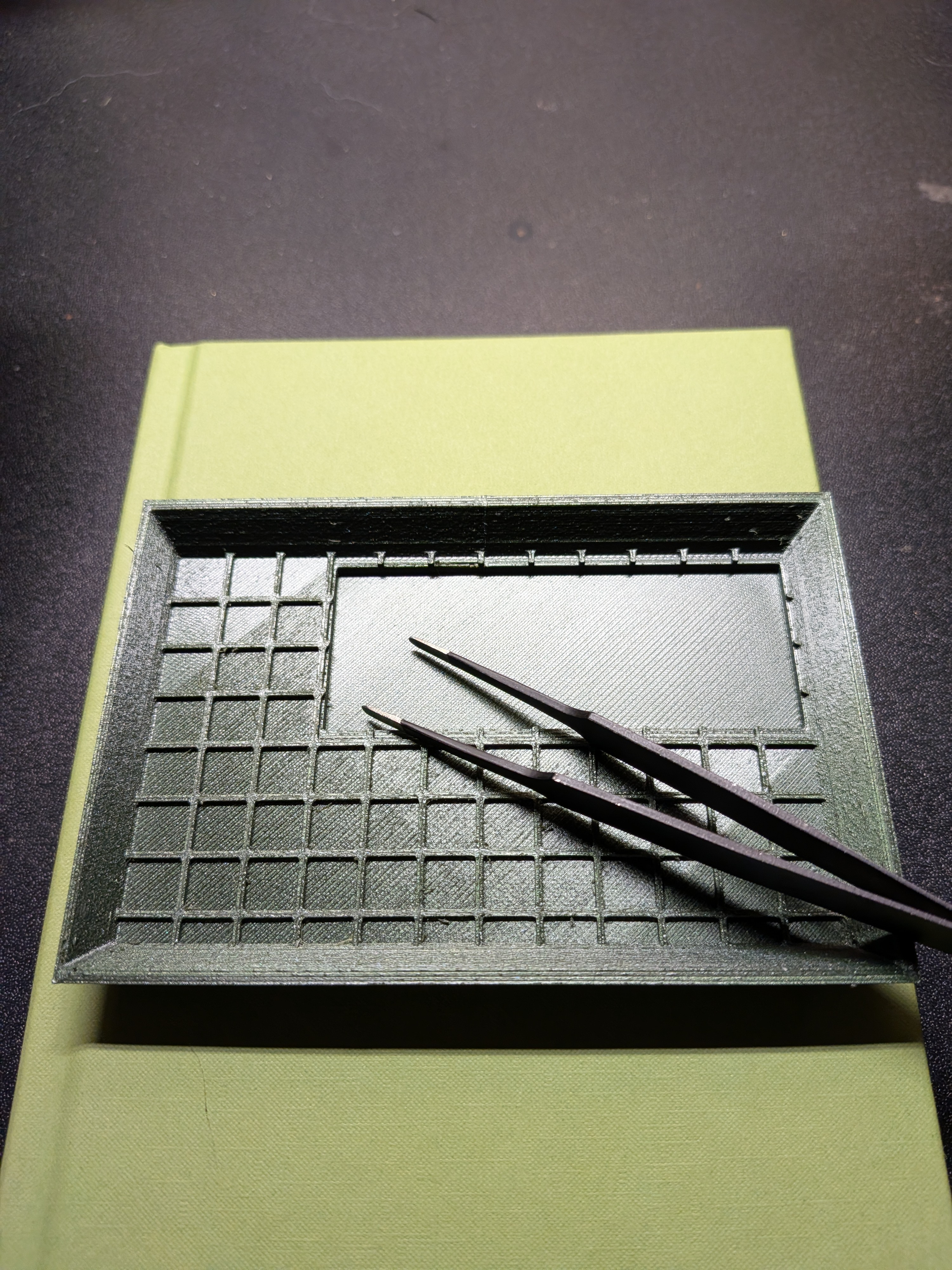 Microfossil Picking Tray v1 3D model