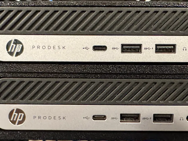 JetKVM L/R panel V2 for dlford's 19" (Inch) Rackmount for Mini HP ProDesk, EliteDesk, G1, G2, G3, G4, G5, G6