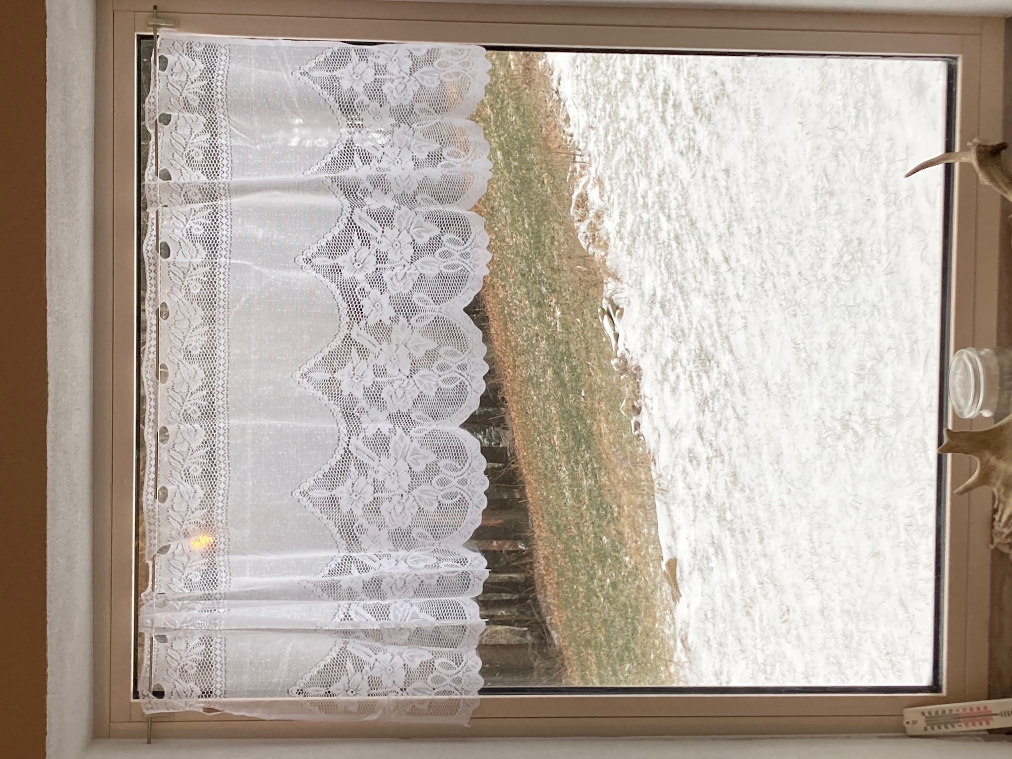 Elegant Snap-Fit Curtain Rod Bracket / Gardinenhalter