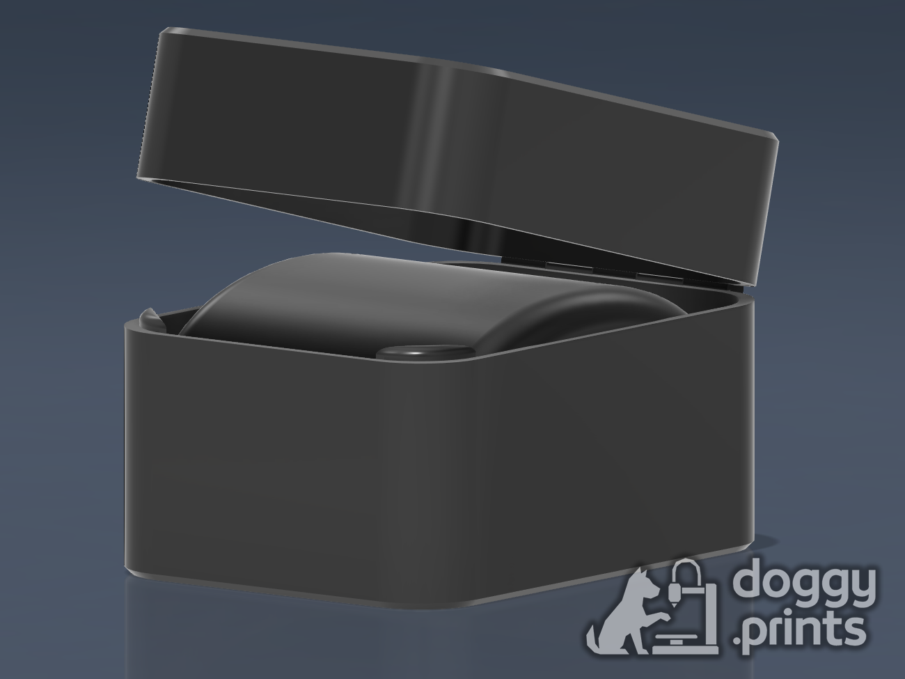 Miniatura 2 do modelo 3D Simple (Watch) Box with Hinge