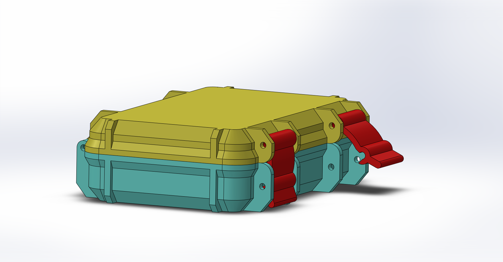 Tool box Parametric - Solidworks full custom — miniatura 2