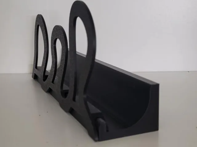 Organic decoration for the Screwless vinyl record wall holder