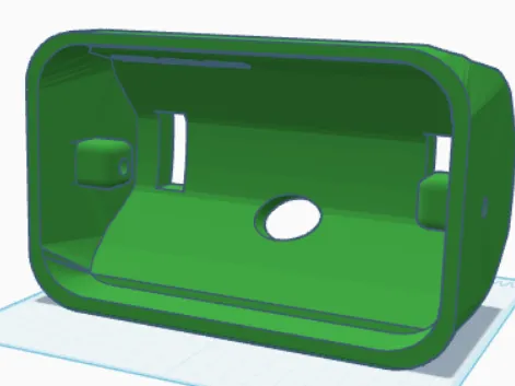 atv headlight housing
