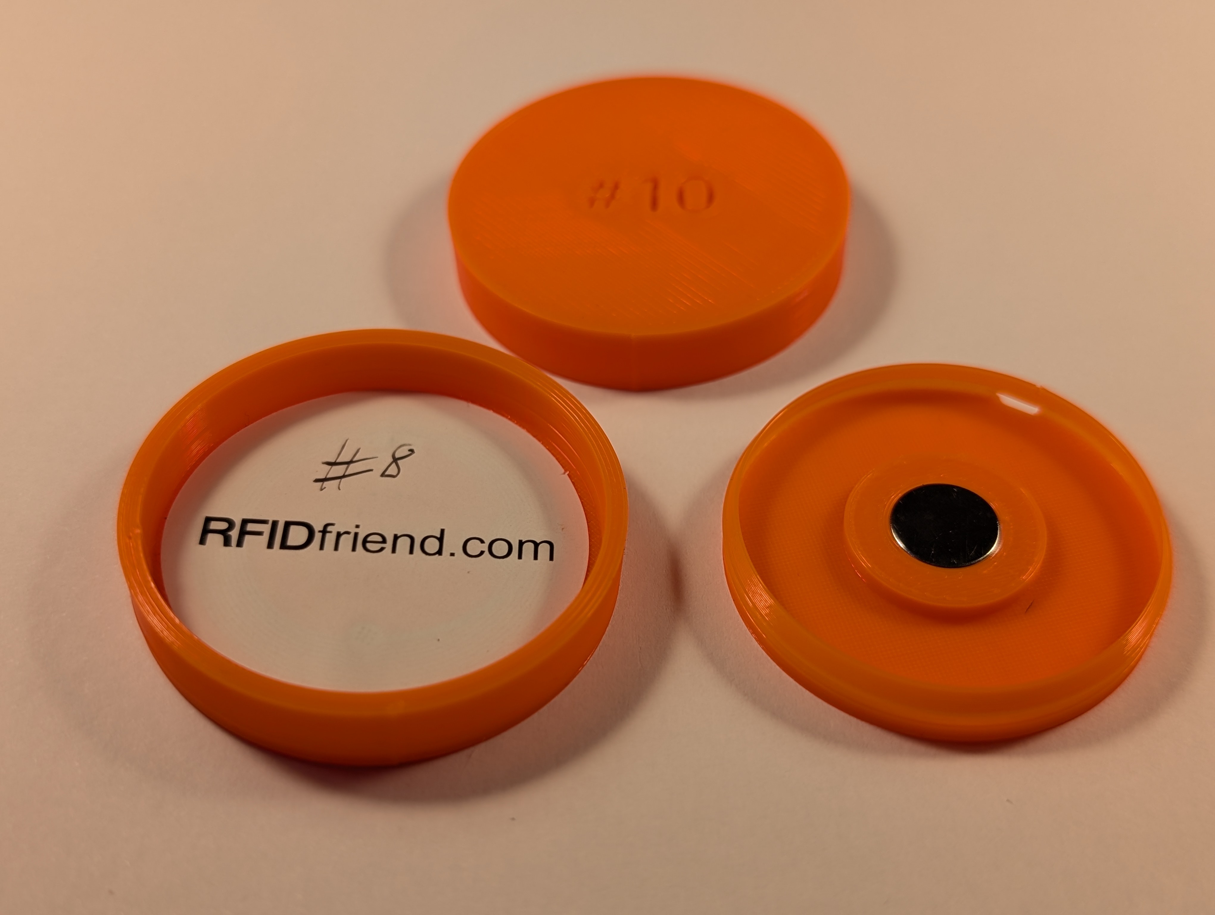 Custom Tonie Tag Encasing v2 (snap-in) 3D model