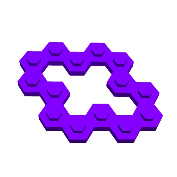 43 Piece STEM Brix Set (hexabricks) — miniatura 35