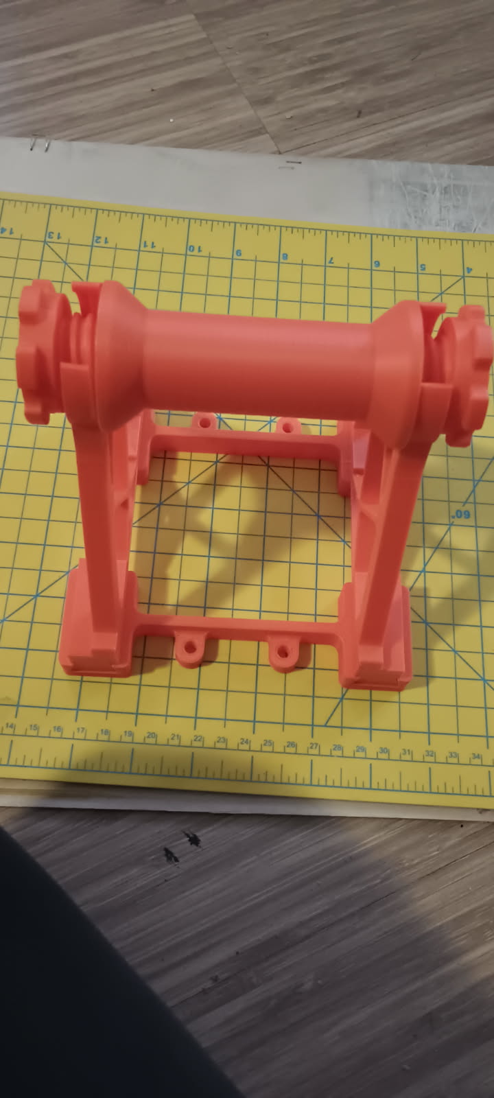 Fixed (No Bearings) Filament Spool Holder