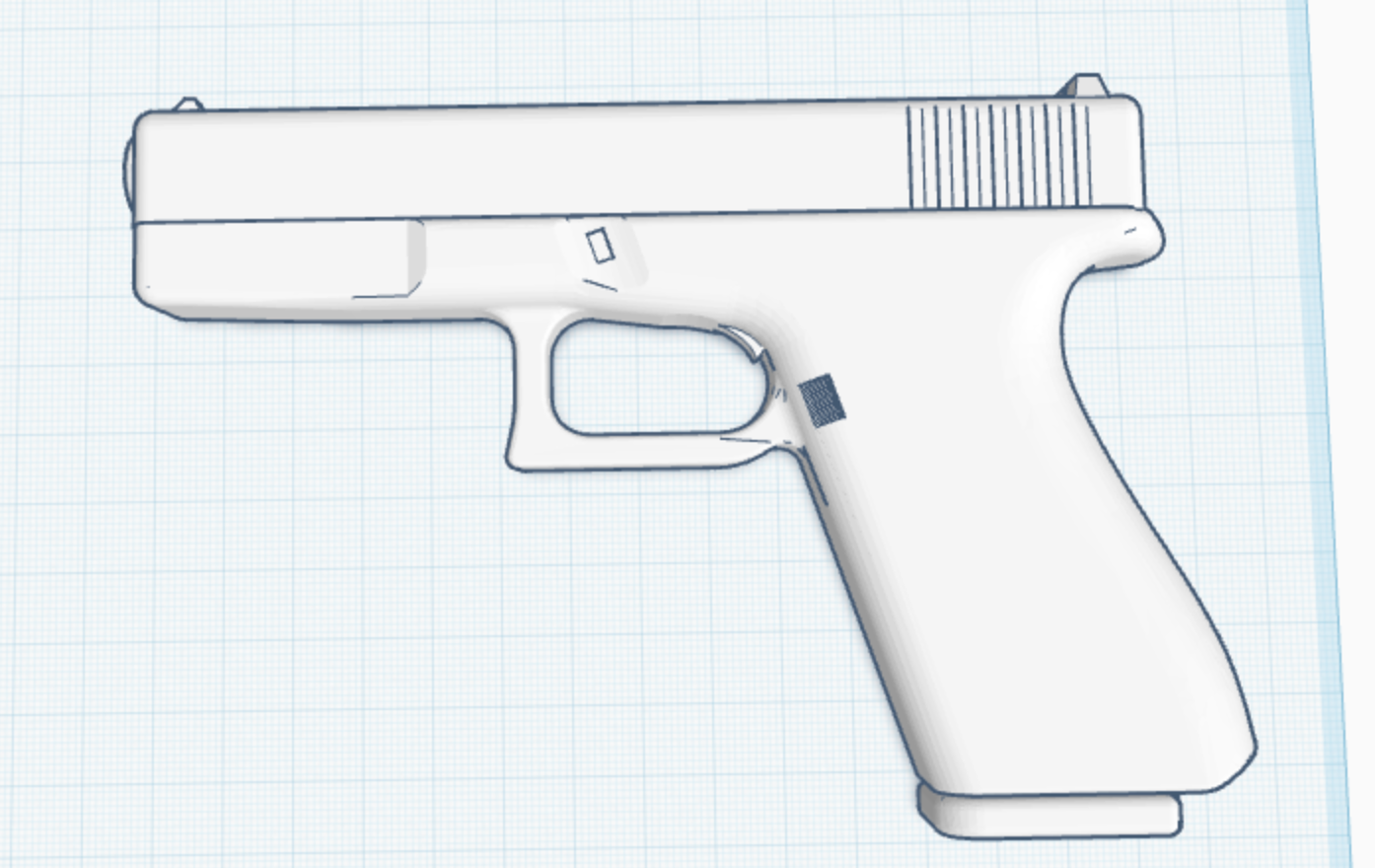 Finger Spinning Pistol Fidget