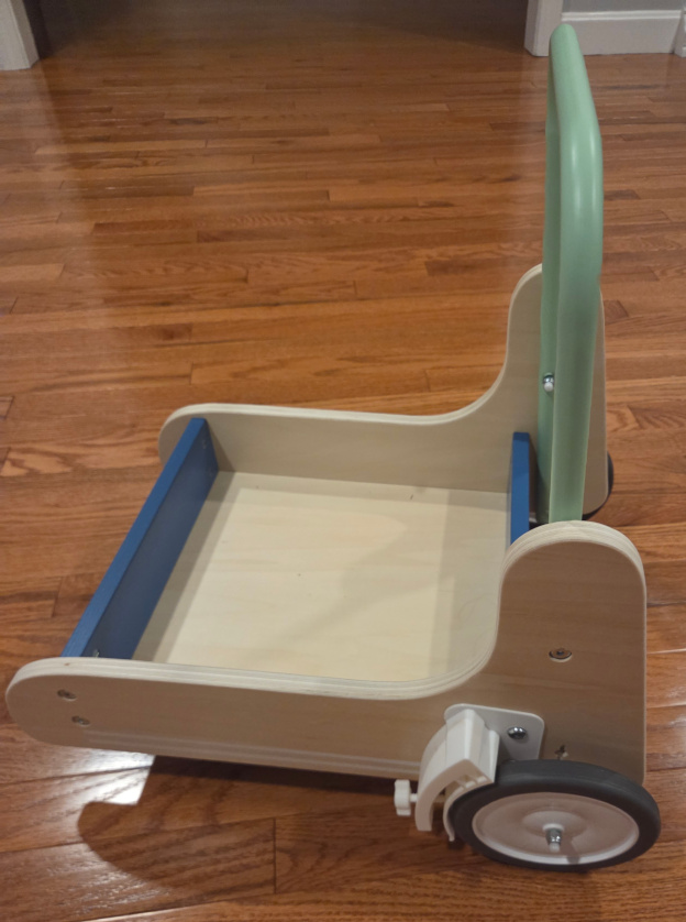 kiwico push and go walker wagon brake