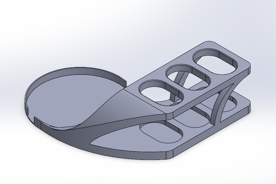 Remote Control and coasters tray
