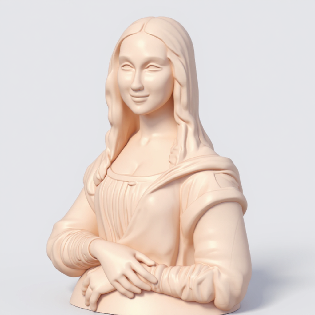 Mona Lisa statue