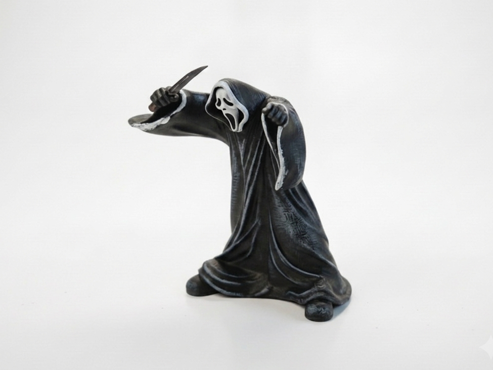 Ghostface Figurine Horror Movie 3D Printable