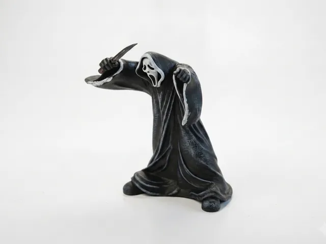 Ghostface Figurine Horror Movie 3D Printable
