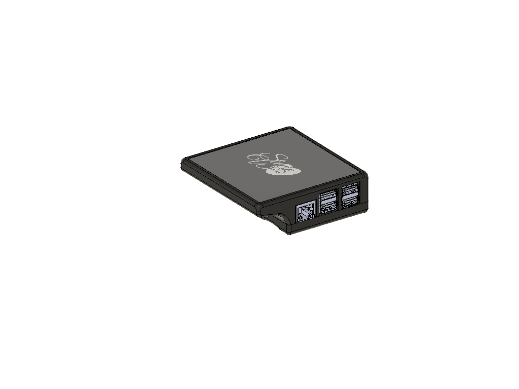 GDMK - Hyperpixel 4.0 Square Touch with Raspberry Pi5 enclosure (work in progress) — miniatura 4