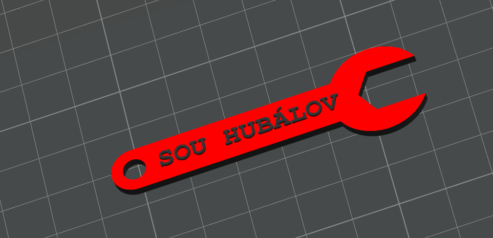 Klíčenka SOU HUBÁLOV