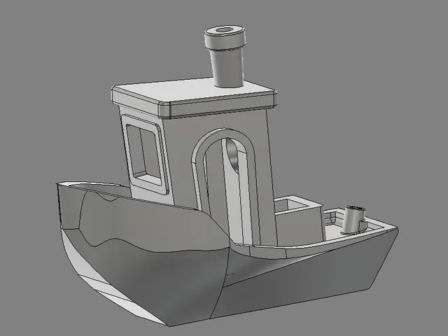 50% Scale Benchy Practice Model