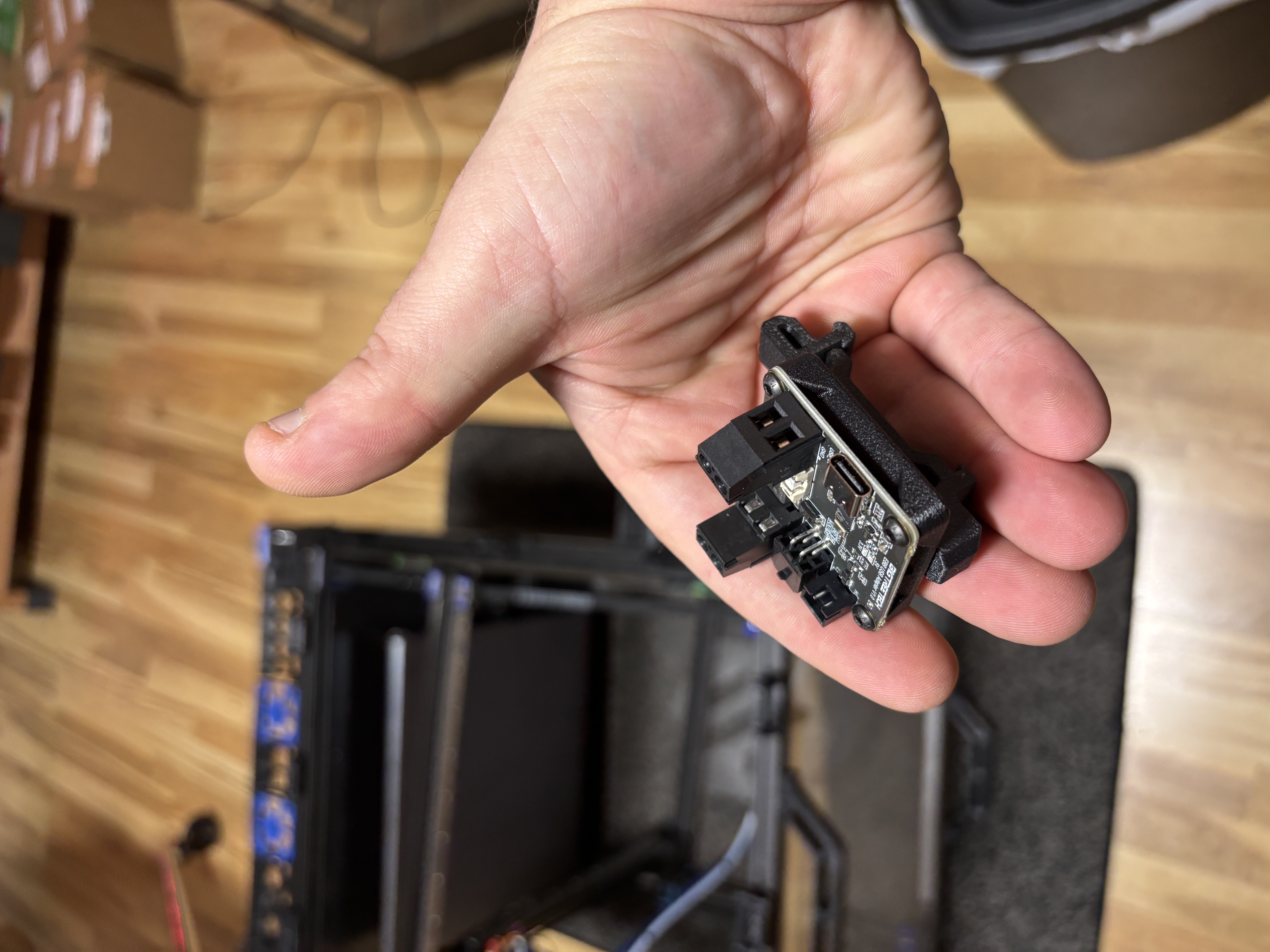 BTT EBB36 & 42 Gen2 USB Adapter Rail Mount