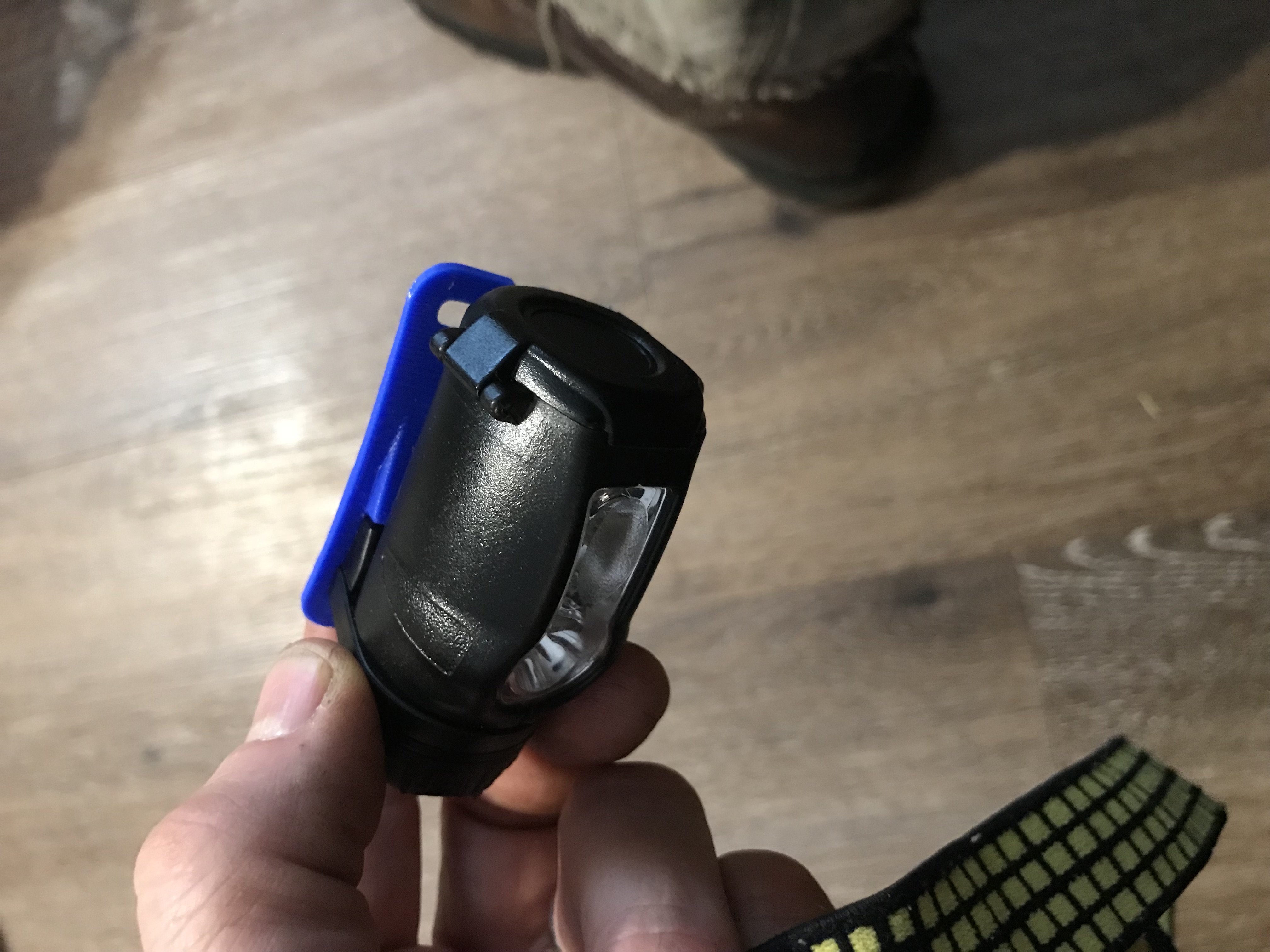 Mounting Bracket for a Princeton Tec Apex headlamp