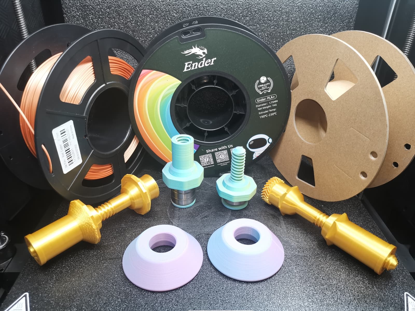 Universal Spool Centering Cone – Extended Range (Ø 51–78 mm)