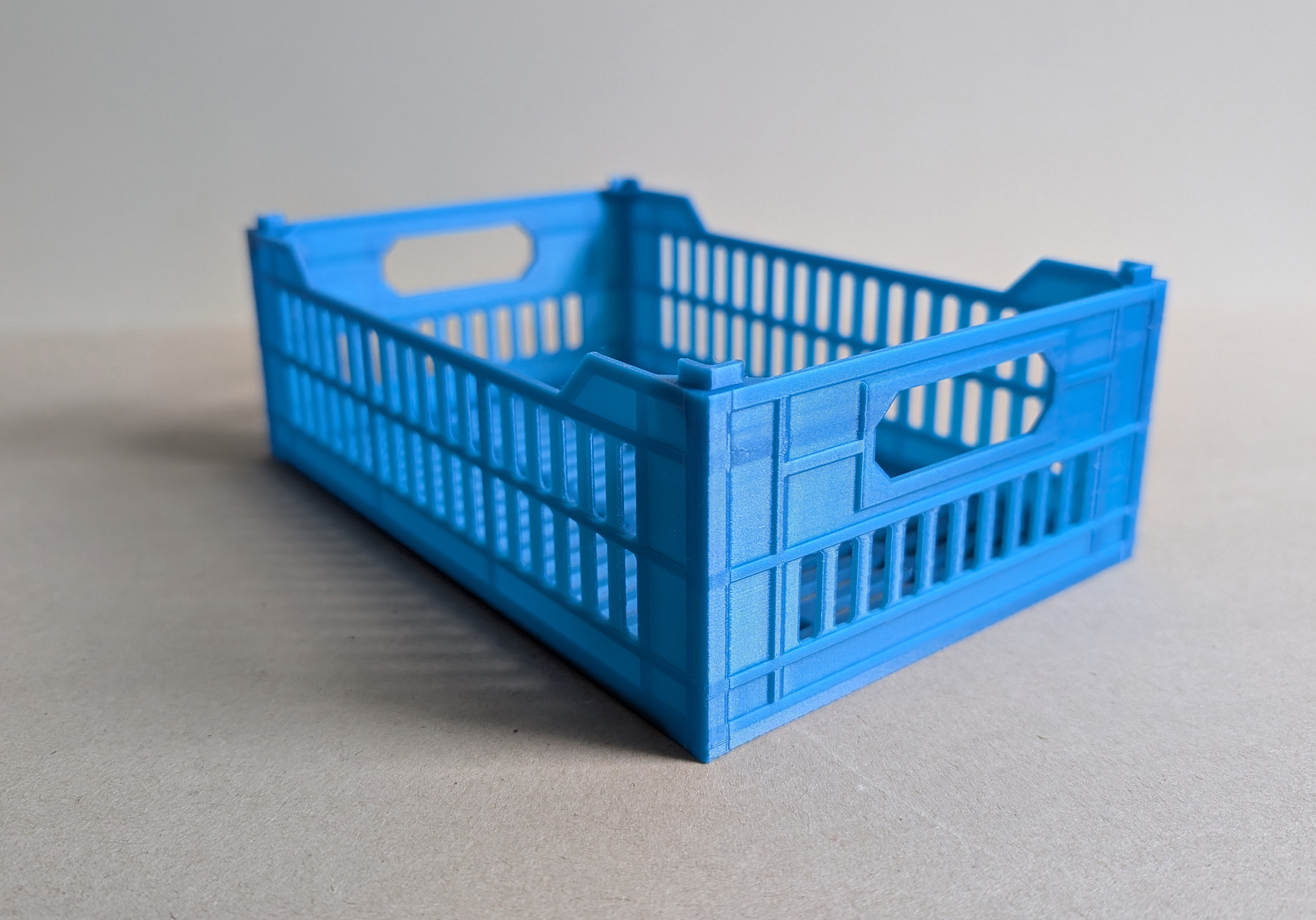 Stackable Crate Plus (less material) | REMIX 3D model thumbnail